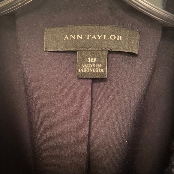 Ann Taylor Navy Dress Jacket - Picture 3 of 6